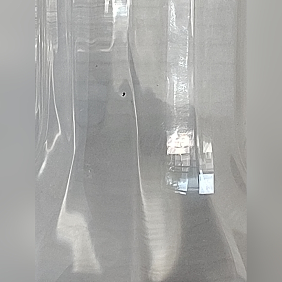 Bedside Carafe Clear Glass Vintage Tumble Up Glass Set Interior Vertical Design - Picture 5 of 17